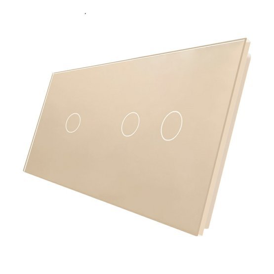 WELAIK dvojnásobný skleněný panel 1+2 - ivory creme A2912L1.jpg