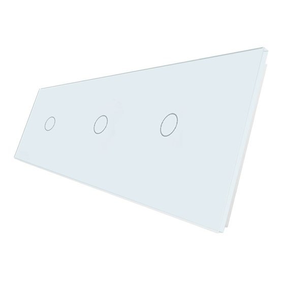 WELAIK trojnásobný skleněný panel 1+1+1 - bílý..jpg