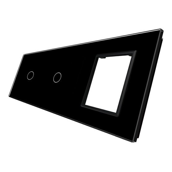 WELAIK trojnásobný skleněný panel 1+1+zás - černý..jpg