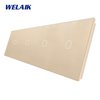 WELAIK čtyřnásobný panel vypínače skleněný 1+1+1+1 – ivory creme..jpg